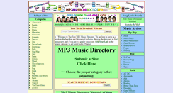 Desktop Screenshot of mp3musicdirectory.net
